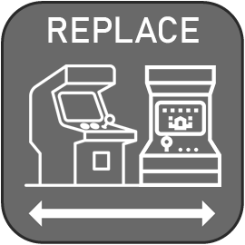 Replacing existing video games